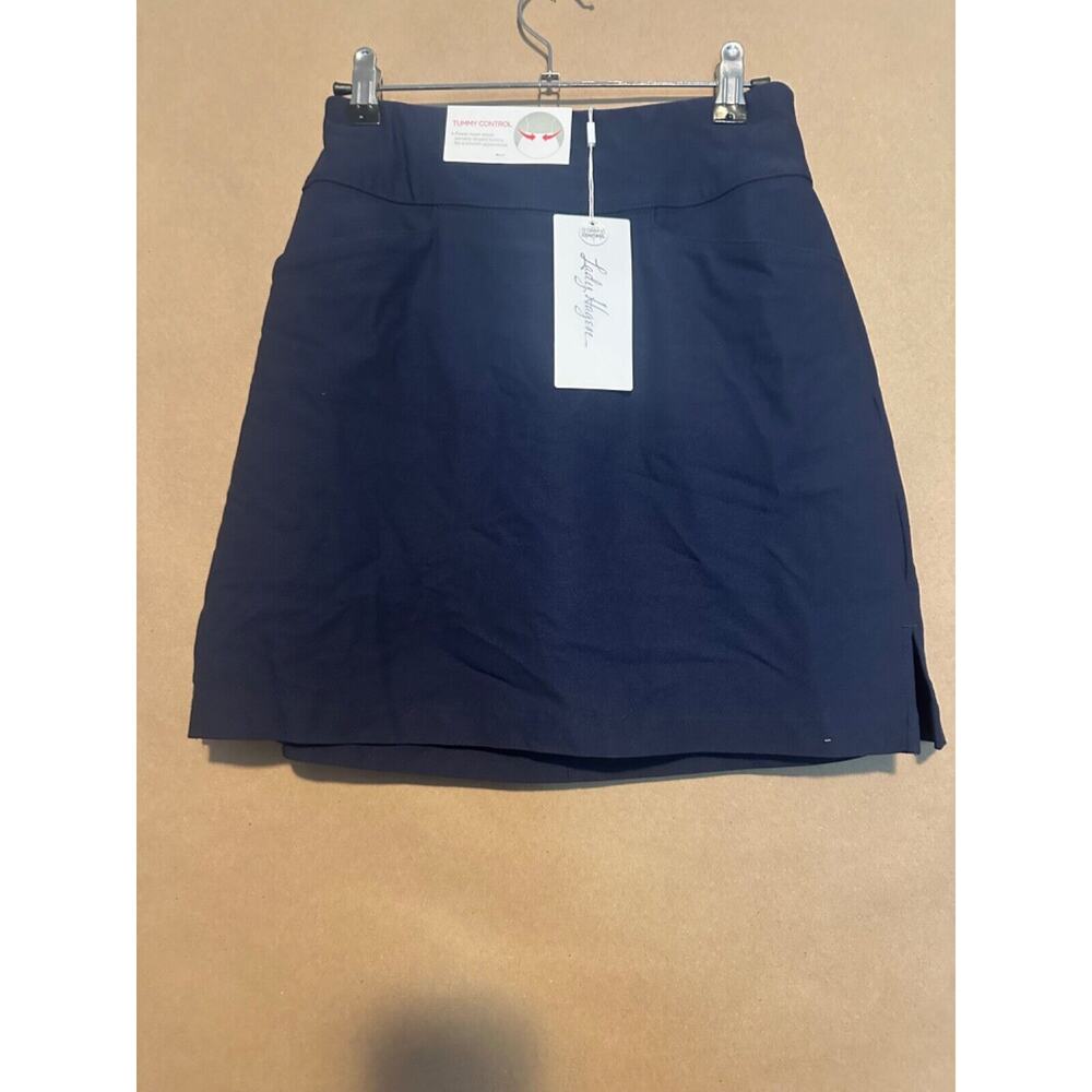 NEW Lady Hagen Golf Skort Navy Size XS Tummy Control pickleball tennis